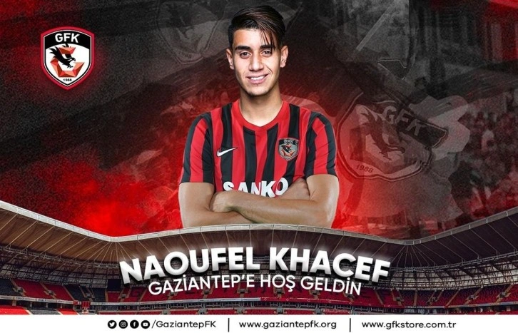 Gaziantep Futbol Kulübü, Cezayirli sol bek Naoufel Khacef'i kadrosuna kattı