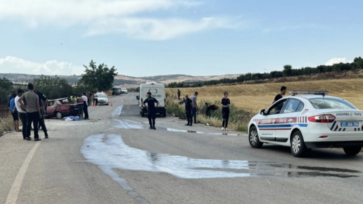Gaziantep'te feci kaza: 1 ölü 5 yaralı