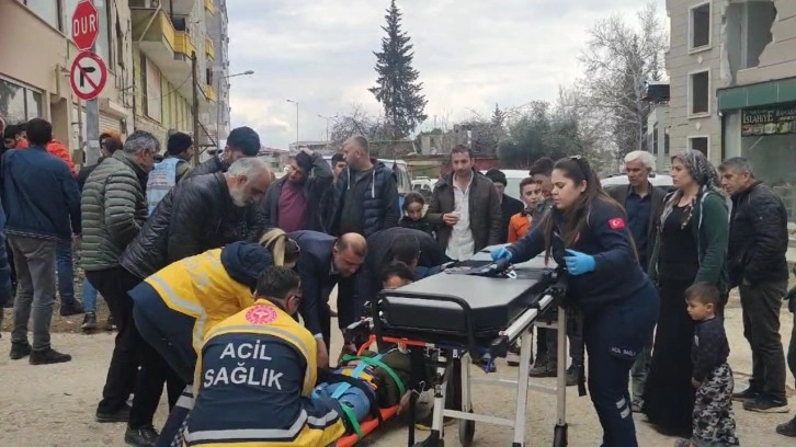 Gaziantep’te motosiklet ile otomobil çarpıştı: 1 yaralı