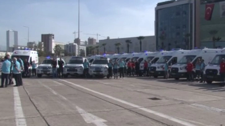 Gazze'ye sağlık malzemesi taşıyacak gemi, yarın İzmir'den yola çıkacak