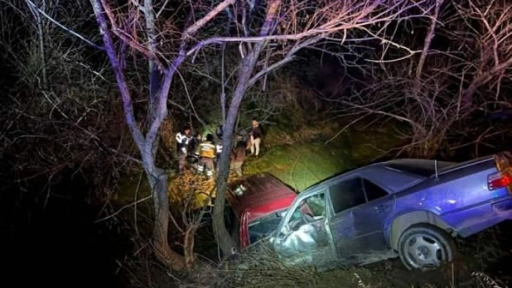 Gediz'de trafik kazası: 1 yaralı