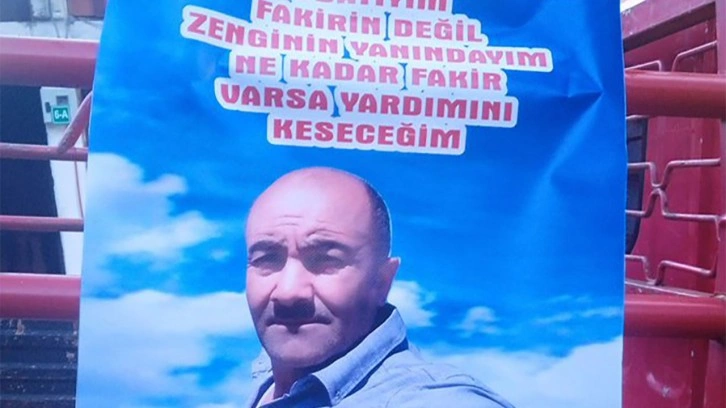 Giresun'da 'Fakirin değil, zenginin yanındayım' diyen muhtar adayına ceza