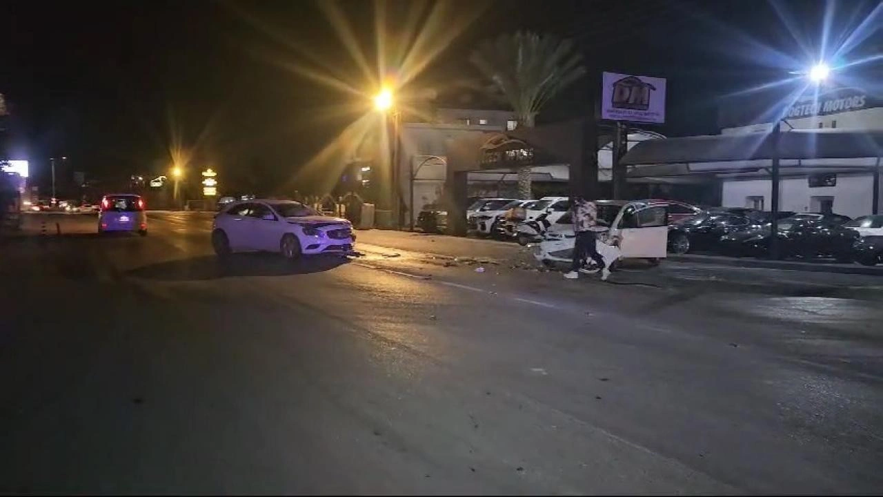 Girne'de feci kaza: 1 ölü, 4 yaralı