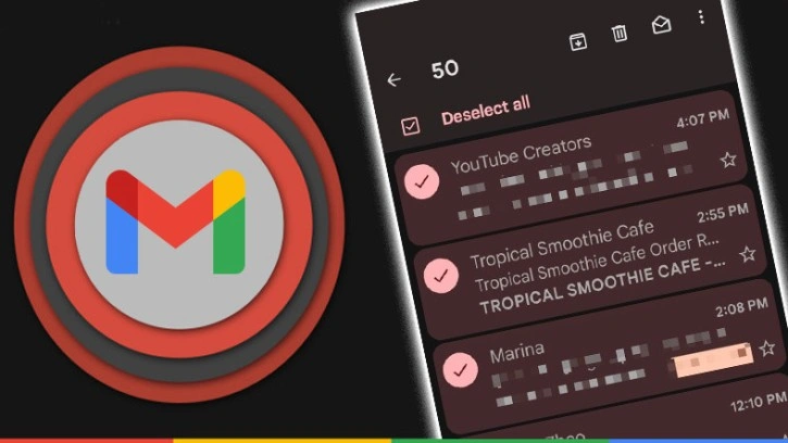 Gmail'in Android Sürümüne Tümünü Seç Özelliği Geldi - Webtekno