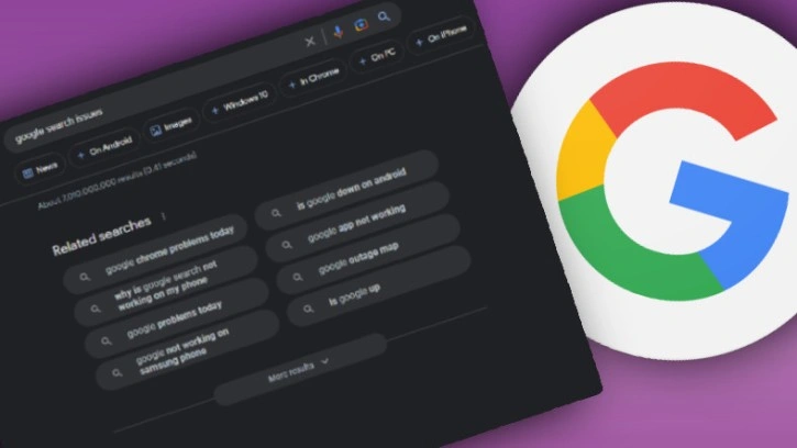 Google Arama Kısa Süreliğine Bozuldu!