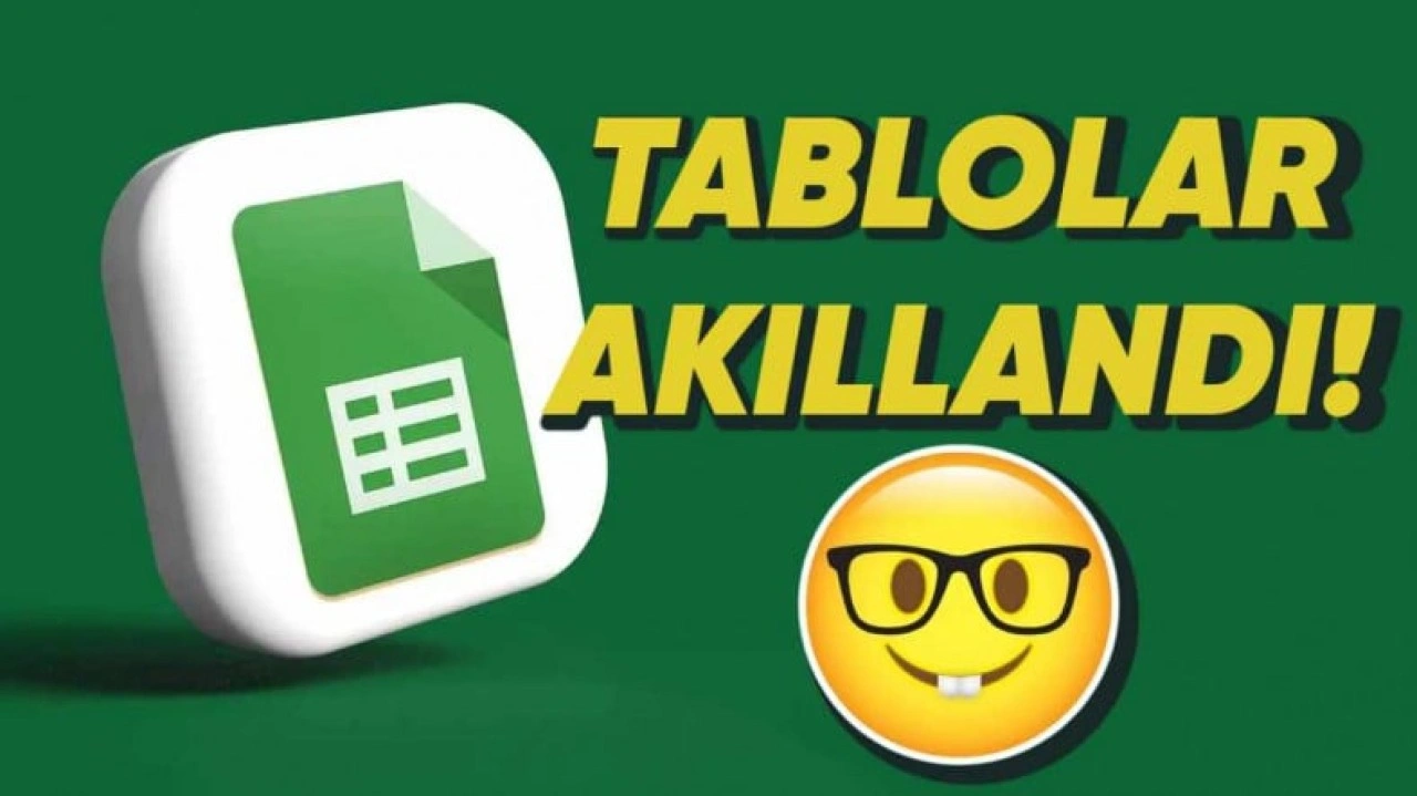 Google E-Tablolar’a Yapay Zekâ Destekli Analiz Özelliği Geldi!