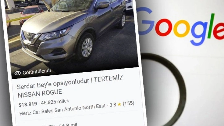 Google, İkinci El Otomobil İlanları Gösterecek