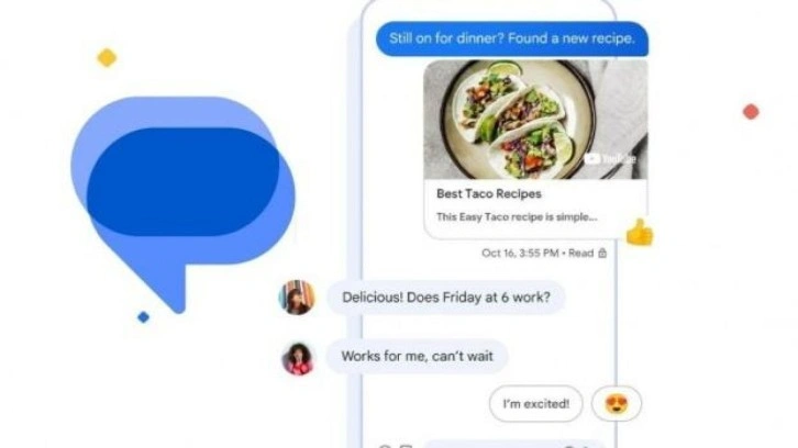 Google Mesajlar uygulamasını yeniledi: Gönderildi ve okundu' simgeleri eklendi