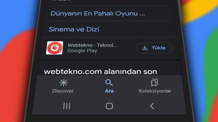 Google Mobil Uygulamasının Tasarımı Değişiyor