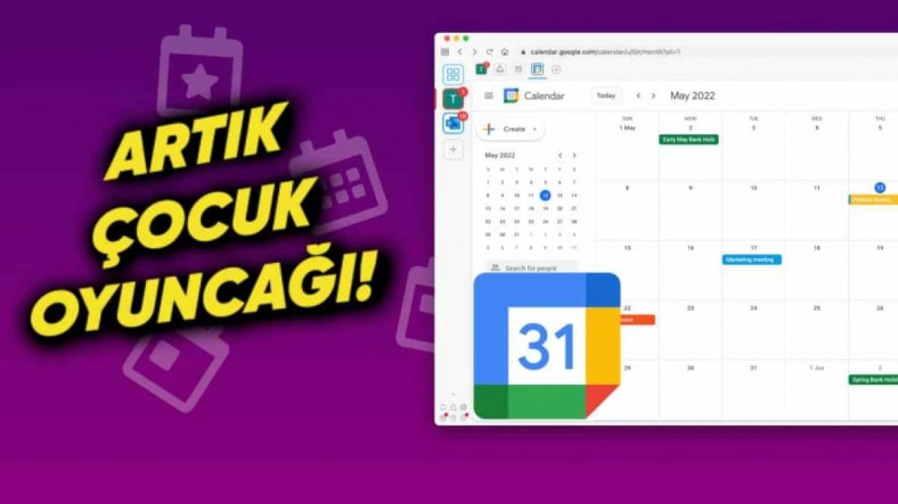 Google Takvim'e Yoğun Takvimi Olanlara Kolaylık Sağlayacak Yepyeni Bir Özellik Geliyor