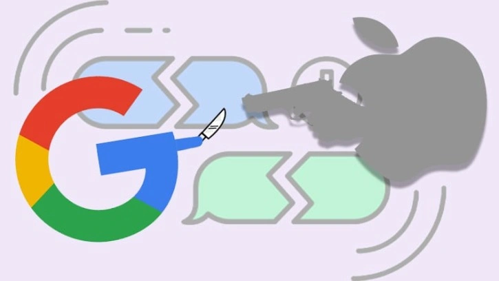 Google'dan Apple'a Binlerce Kişinin Önünde Diss [Video]