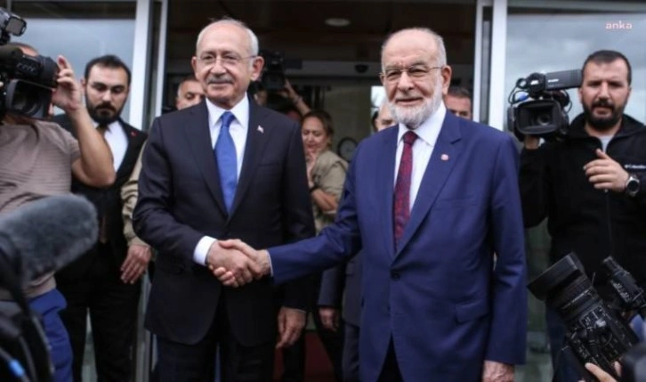 Görüşme sonrası Temel Karamollaoğlu ile Kemal Kılıçdaroğlu'ndan ortak açıklama