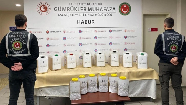 Habur'da 27 kilogram metamfetamin ele geçirildi!