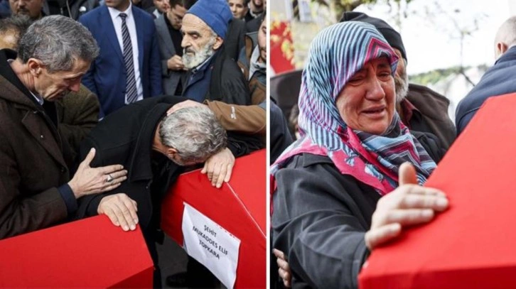 Hain saldırıda yitirdiğimiz 6 cana son veda! Feryatlar göğü inletti