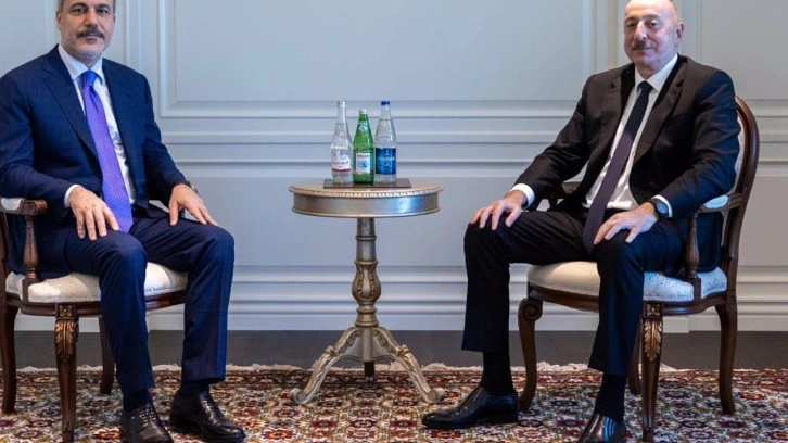 Hakan Fidan, Şuşa'da Aliyev ile görüştü