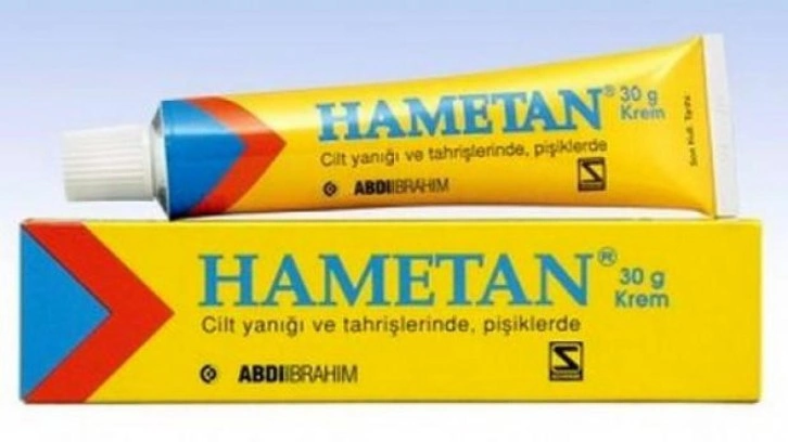 Hametan krem ne işe yarar? Hametan krem yüze sürülür mü?