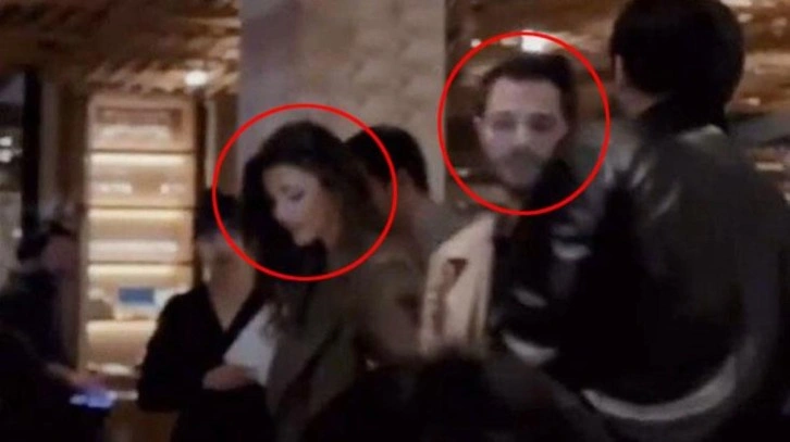 Hande Erçel, aşk iddiasını yalanladığı Hakan Sabancı ile ilk kez görüntülendi