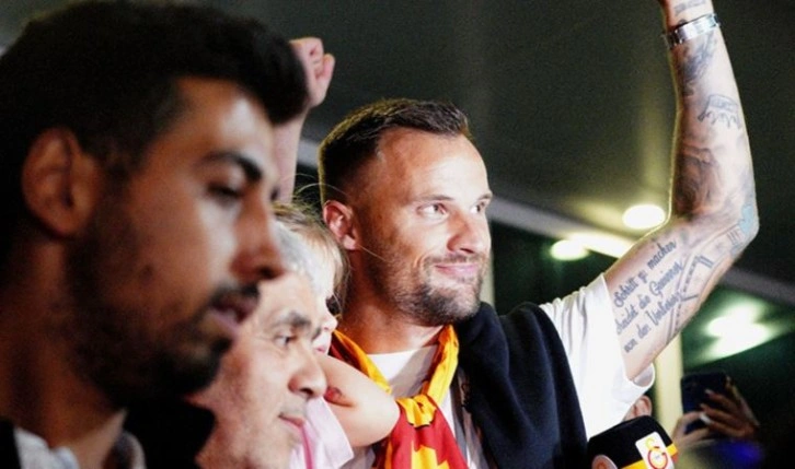 Haris Seferovic İstanbul'a geldi!