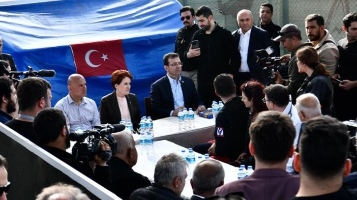 Hatay'da depremzede vatandaş, Akşener'e dert yandı: İnşaatta yatıyorum, çadırımız yok