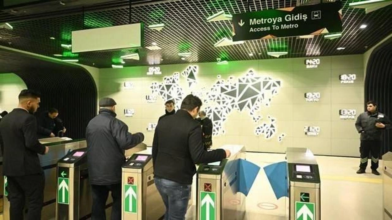 Havalimanı metrosunda rekor