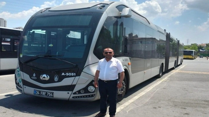 Hayatını kaybeden metrobüs şoförünün cenazesi adli tıptan alındı