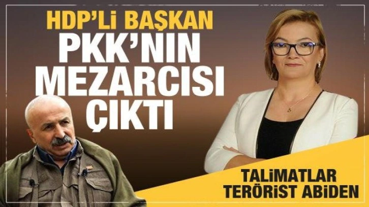 HDP'li başkan PKK'nın mezarcısı çıktı! Talimatlar terörist ağabeyden