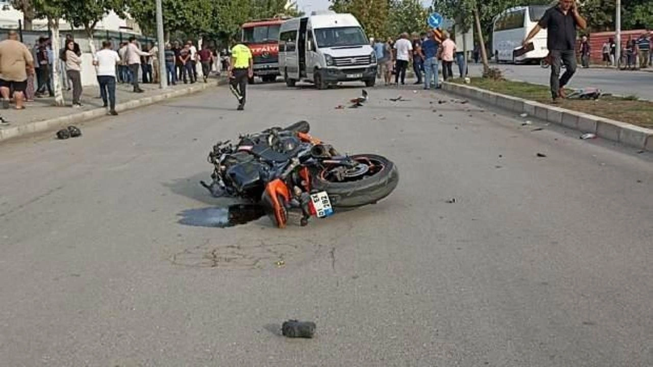 Her iki kazadan birine motosikletler karışıyor