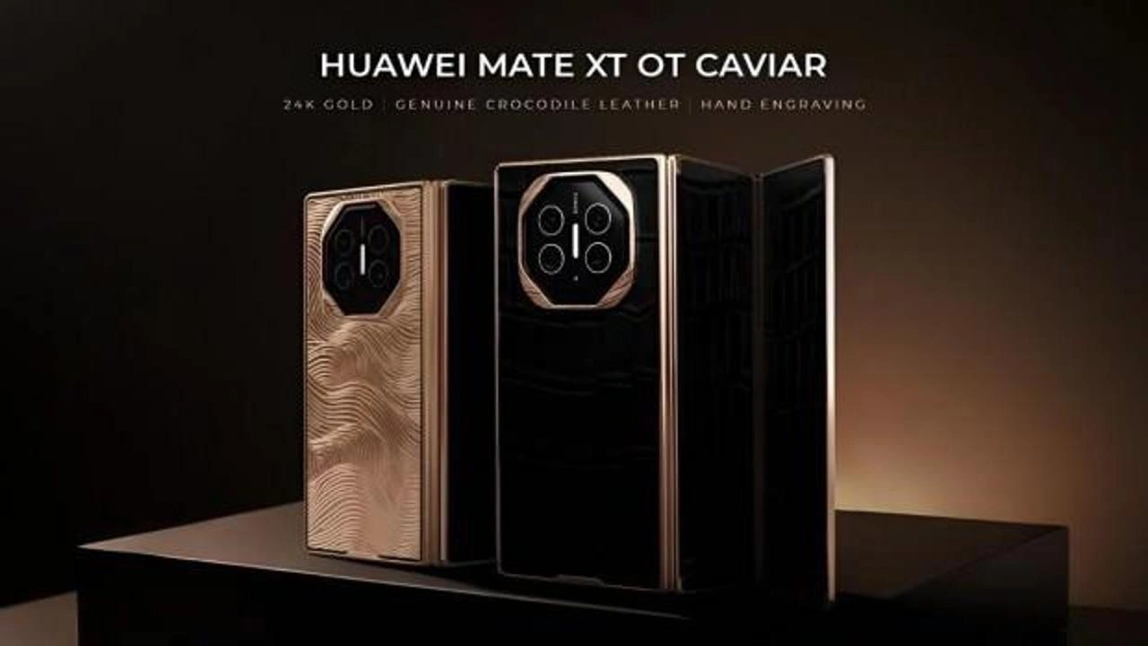 Huawei Mate XT Ultimate: 100 Bin Dolar Değerinde Altın Bir Akıllı Telefon!