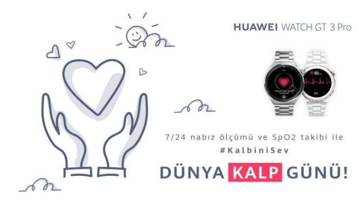 HUAWEI'nin akıllı saatleri kalp hastalıklarının teşhisinde önemli rol oynuyor