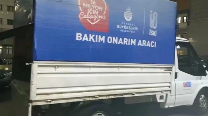 İBB aracında 112 kilo uyuşturucu çıktı! İSKİ yaptığı açıklamayla işin aslını anlattı