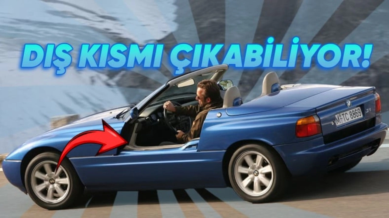 İçine Doğru Kaybolan Kapılarıyla BMW Z1'in Özellikleri