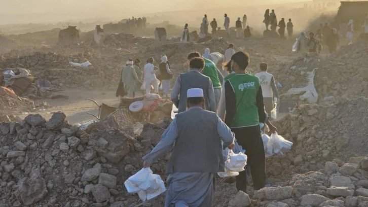 İDDEF, deprem felaketi yaşayan Afganistan’ın yaralarını sarıyor