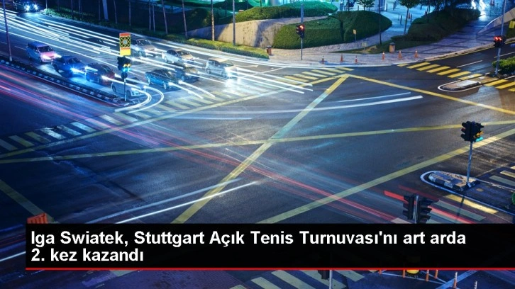 Iga Swiatek, Stuttgart Açık Tenis Turnuvası'nı art arda 2. kez kazandı