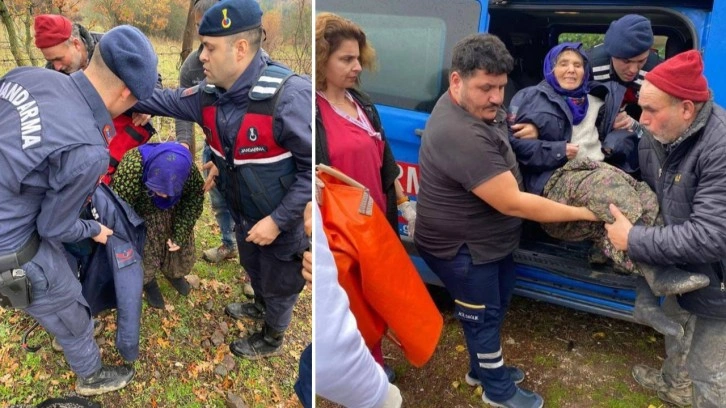 İki gündür kayıptı! 76 yaşındaki kayıp kadını jandarma buldu!