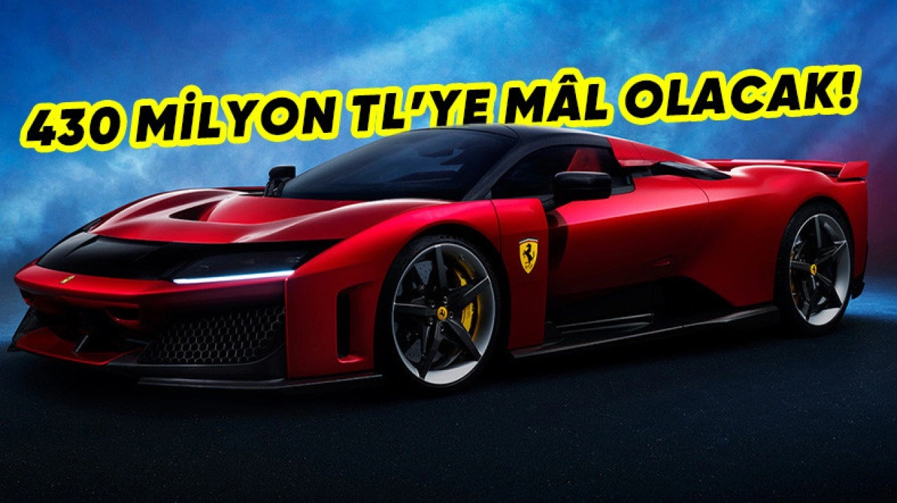 İki Türk, 3,6 Milyon Euro'luk Ferrari F80 Satın Aldı