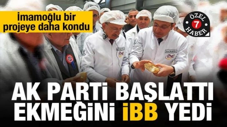 İmamoğlu bir projeye daha kondu: AK Parti başlattı, 