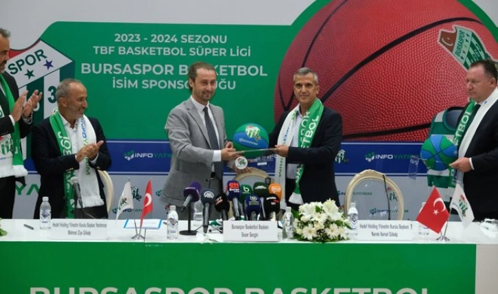 İNFO Yatırım, Basketbol Süper Ligi’nin iddialı takımı Bursaspor’a isim sponsoru oldu!