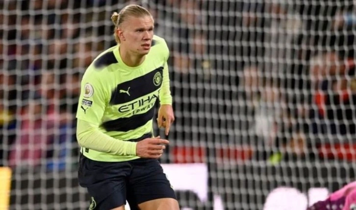 İngiltere Premier Lig'de Manchester City, deplasmanda Erling Haaland ile güldü