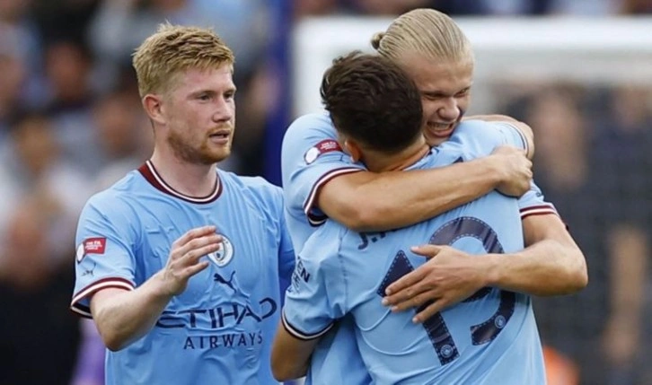 İngiltere Premier Lig'in yeni rekoru Manchester City'de!