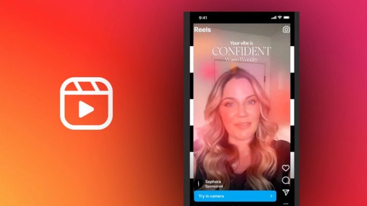 Instagram Reels ve Hikayelerine AR Reklamlar Geliyor