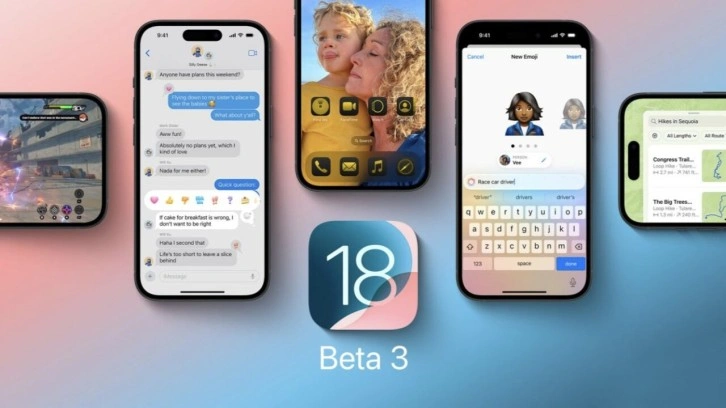 iOS 18 beta 3 güncellemesi yayınlandı! Neler değişti?