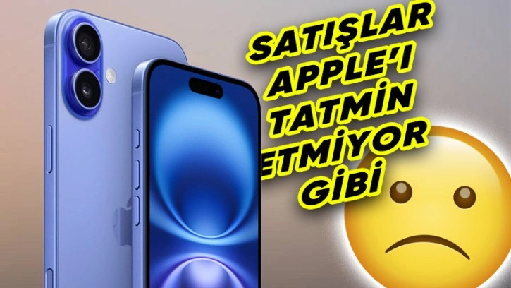 iPhone 16 Satışlarının Düşük Olduğunu Düşündüren Gelişme