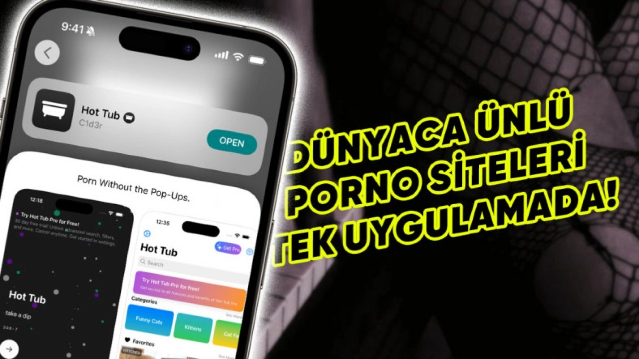 iPhone'lar İçin Pornografik Uygulama Yayımlandı