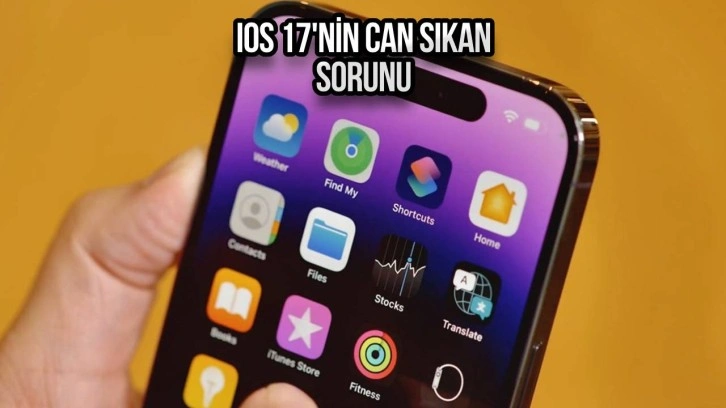 iPhone'daki ilginç hata ve çözümü!