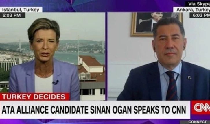 İpler onun elinde! Sinan Oğan CNN International'a konuştu: 'Erdoğan ve Kılıçdaroğlu...