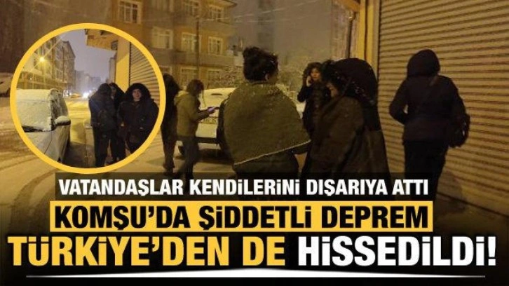 İran'da 5,8 büyüklüğünde deprem! Van'da da hissedildi