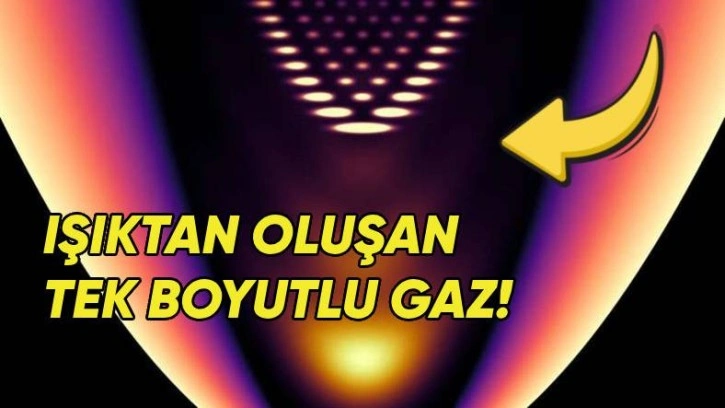 Işıktan Oluşan Tek Boyutlu Gaz Keşfedildi