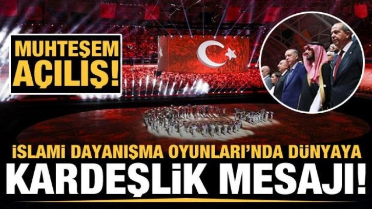 İslami Dayanışma Oyunları açılış töreni gerçekleştirildi!