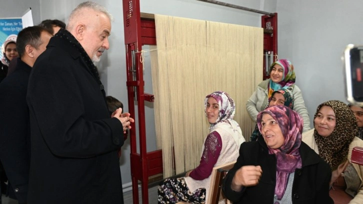 Isparta’da halı dokumacılığı yeniden canlandırılıyor