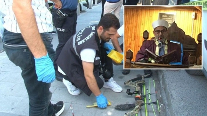 İstanbul'da imamı okla yaralayan kişi yakalandı